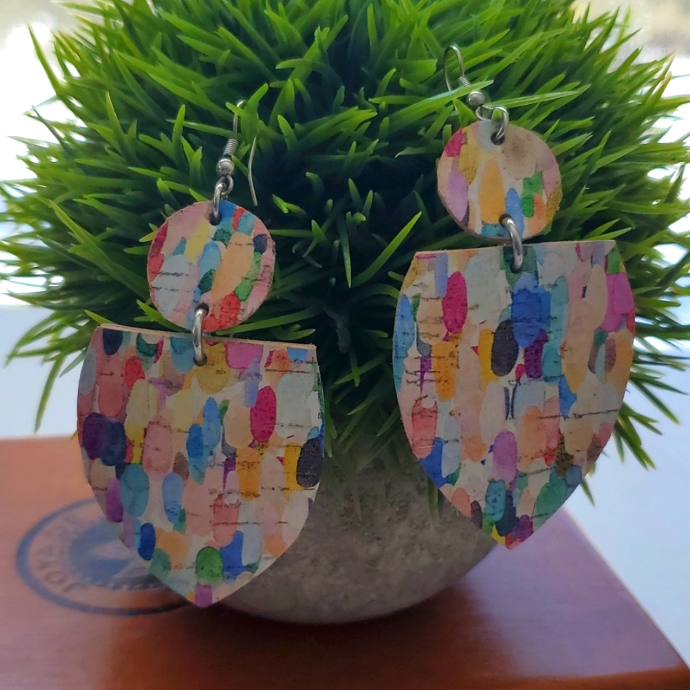 Multicolor Dangle Earrings